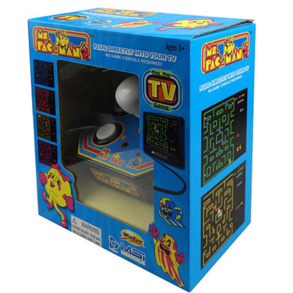 Ms. Pac-Man Plug N' Play TV Arcade